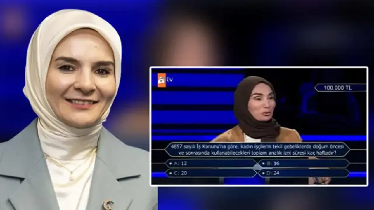 100 bin TL'lik soruyu bilemedi! Cevabı bakan paylaştı!