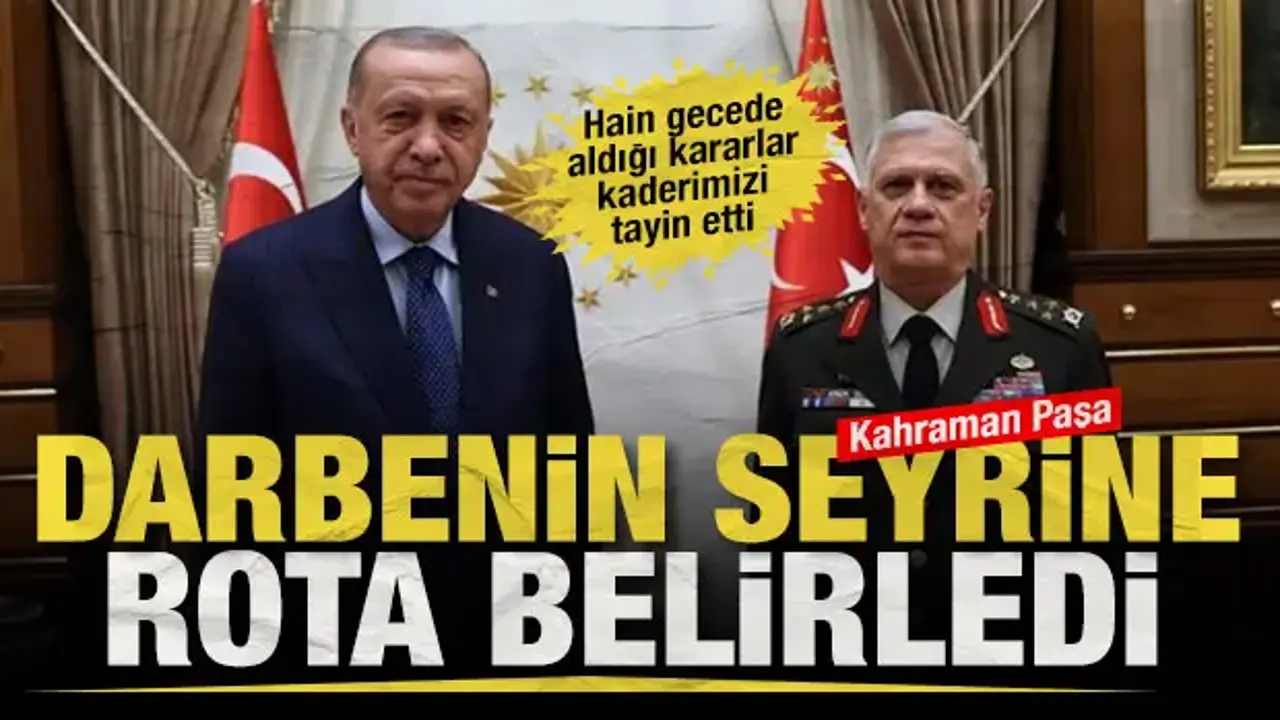 15 Temmuz’da hain darbenin seyrini değiştiren kahraman paşa: Ümit Dündar