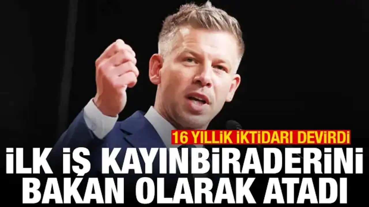 16 yıllık iktidarı devirdi! İlk iş kayınbiraderini bakan olarak atadı