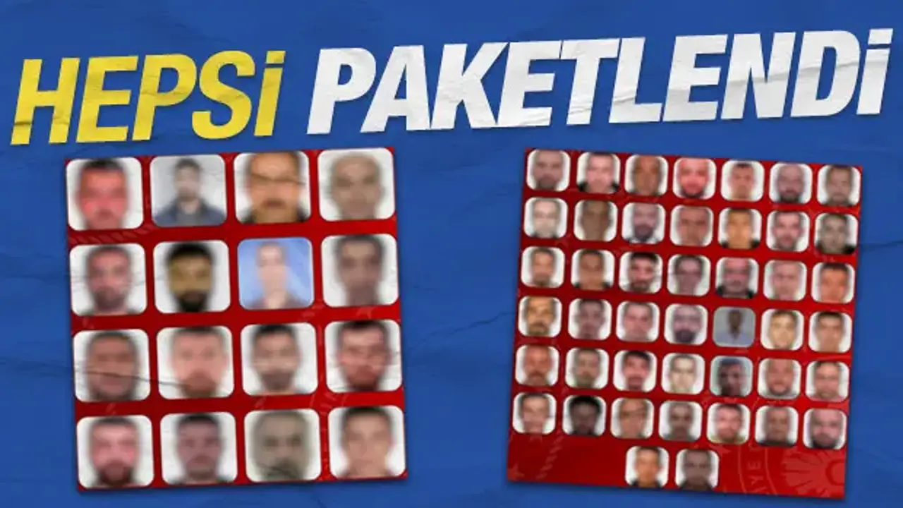 16'sı kırmızı bülten, 44'ü ulusal seviyede aranan 60 suçlu Türkiye'ye getirildi