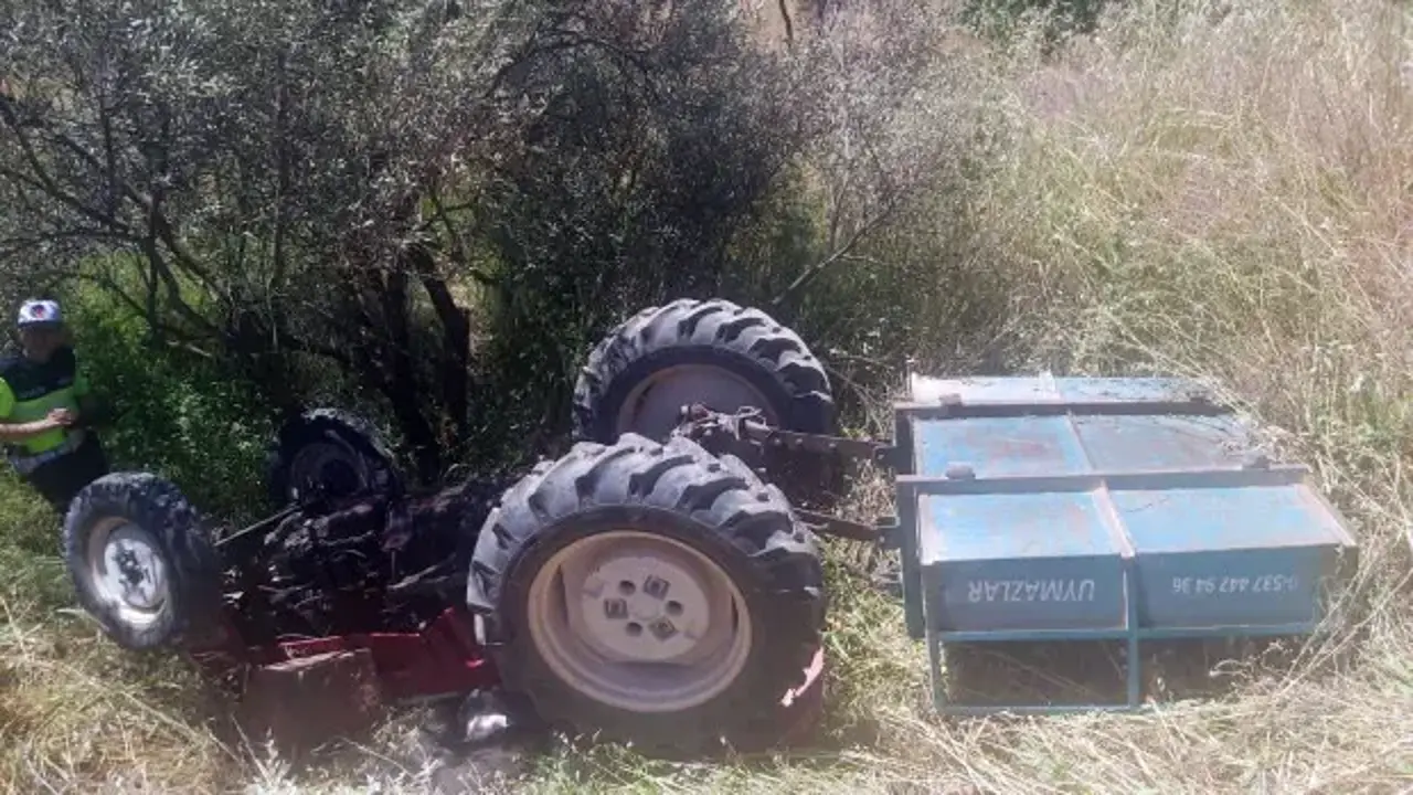 76 yaşındaki adamın kahreden ölümü: Traktörün altında kaldı!