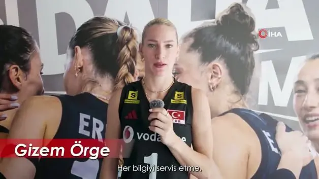 A Milli Voleybol Takımı’ndan 