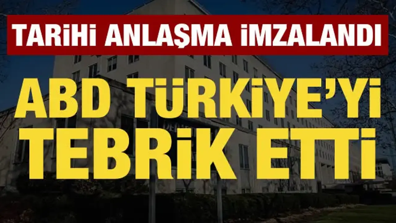 ABD, Türkiye'yi Artemis Anlaşmaları'na katılımından dolayı tebrik etti