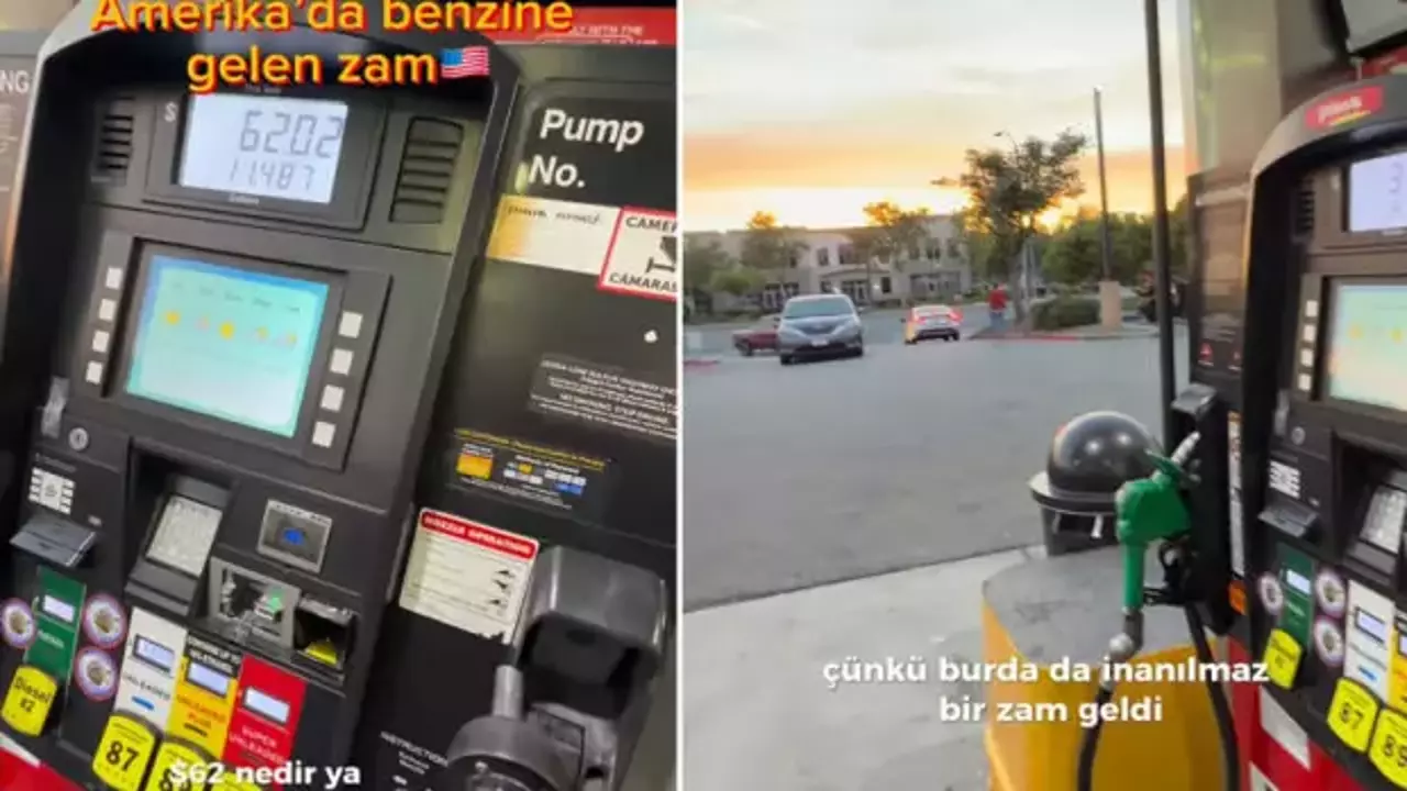 ABD'de yaşan Türk vatandaşın benzin isyanı! 