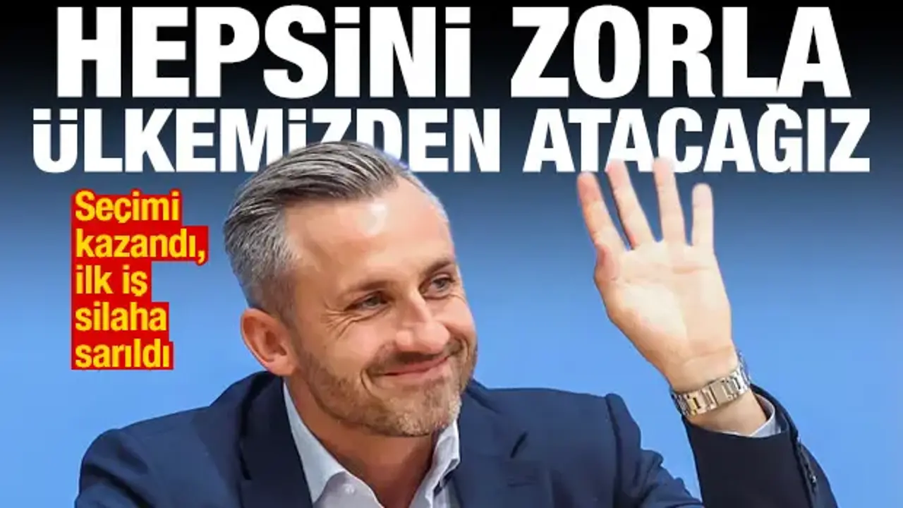AfD: Göçmenleri silah zoruyla sınır dışı edeceğiz