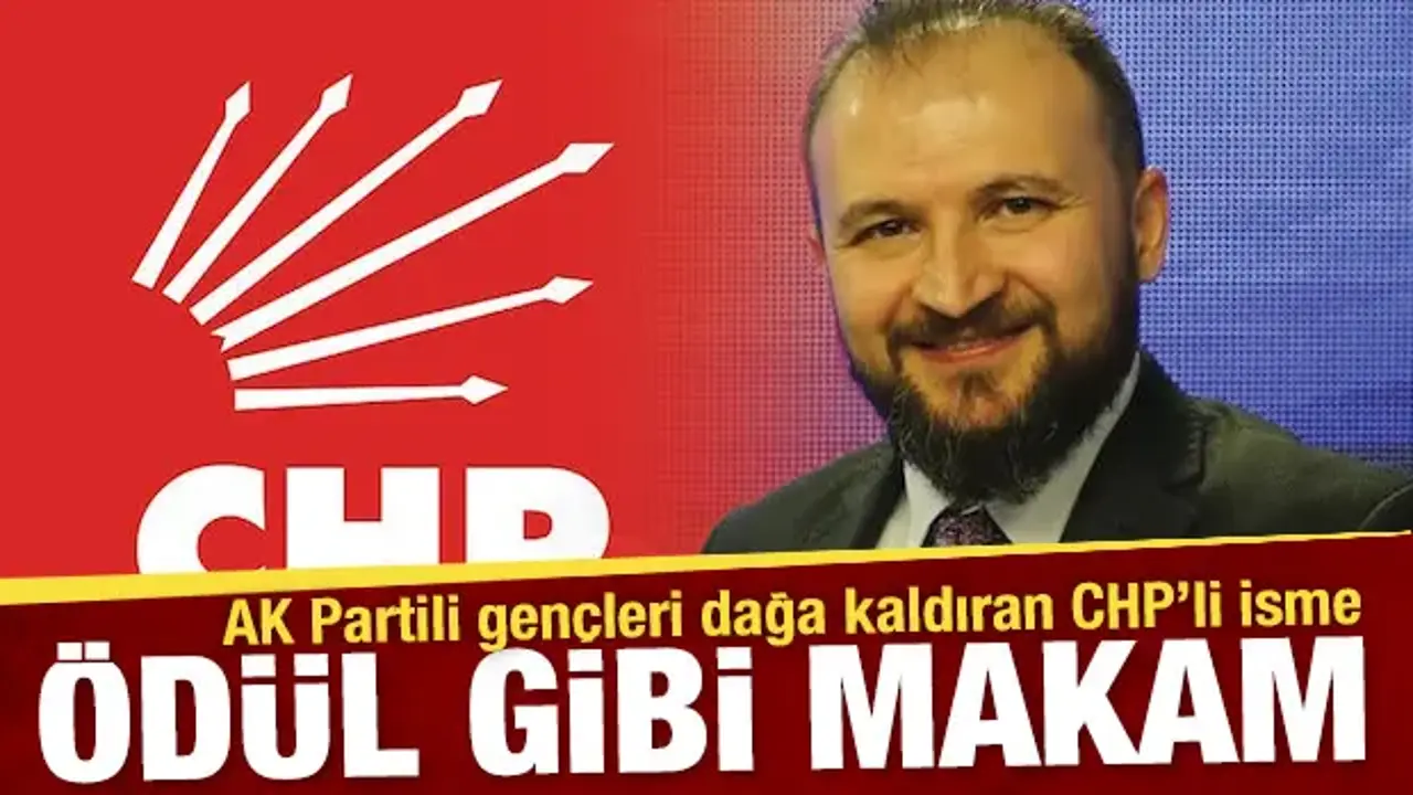 AK Partili gençleri dağa kaldıran CHP’li isme belediyede ödül gibi makam
