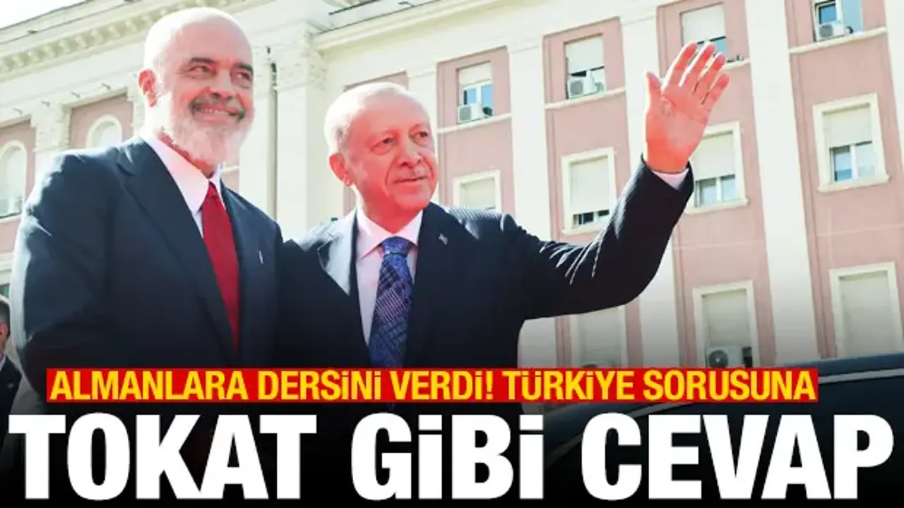 Almanlara dersini verdi! Türkiye sorusuna tokat gibi cevap