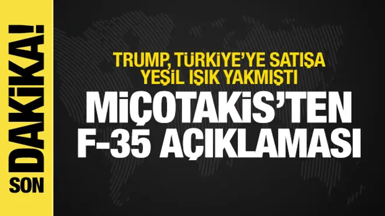 Ankara'da NATO Zirvesi! Miçotakis'ten F-35 açıklaması