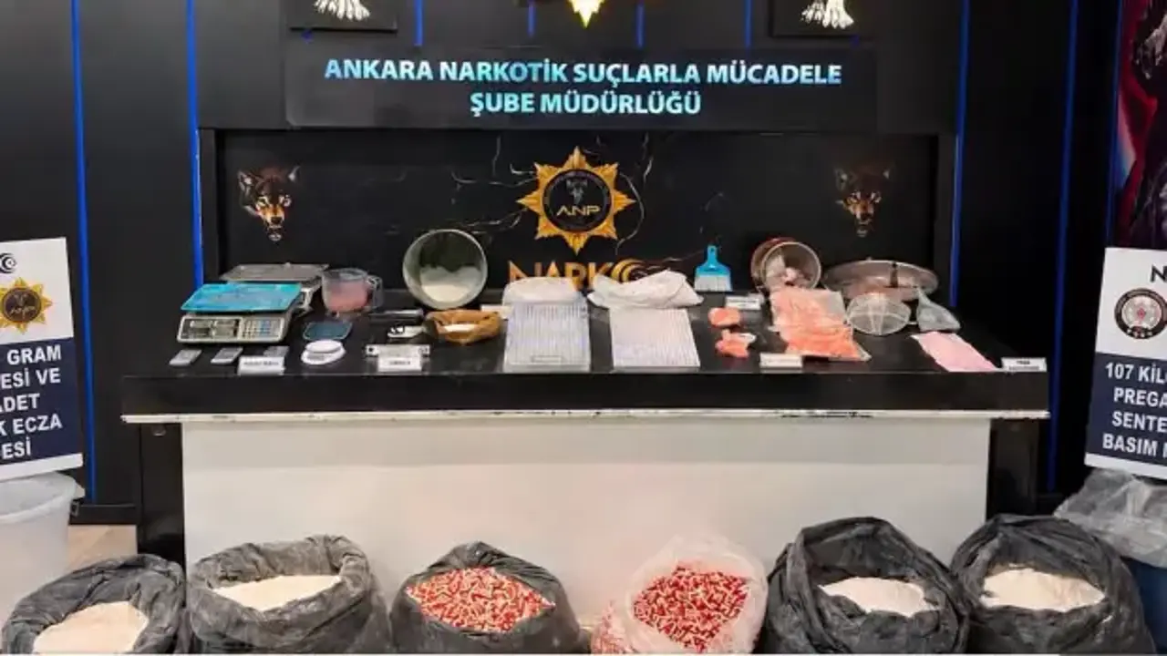 Ankara’da uyuşturucu operasyonu: 4 gözaltı