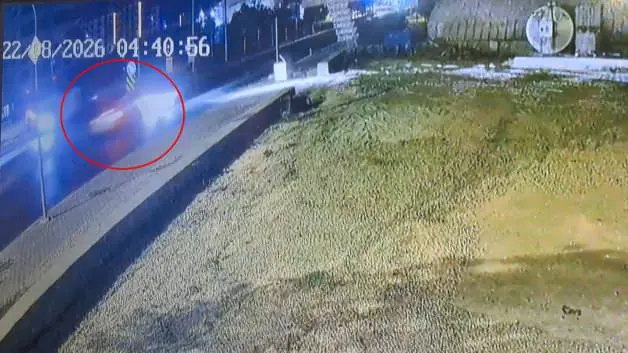 Antalya'da 2 kişinin hayatını kaybettiği feci kaza kamerada