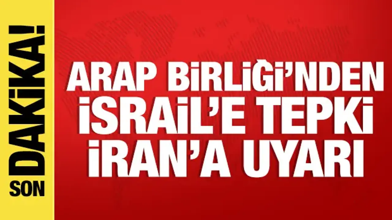 Arap Birliği'nden 