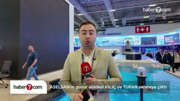 ASELSAN geleceğin milli teknolojileri olan KILIÇ ve TUFAN'ı tanıttı