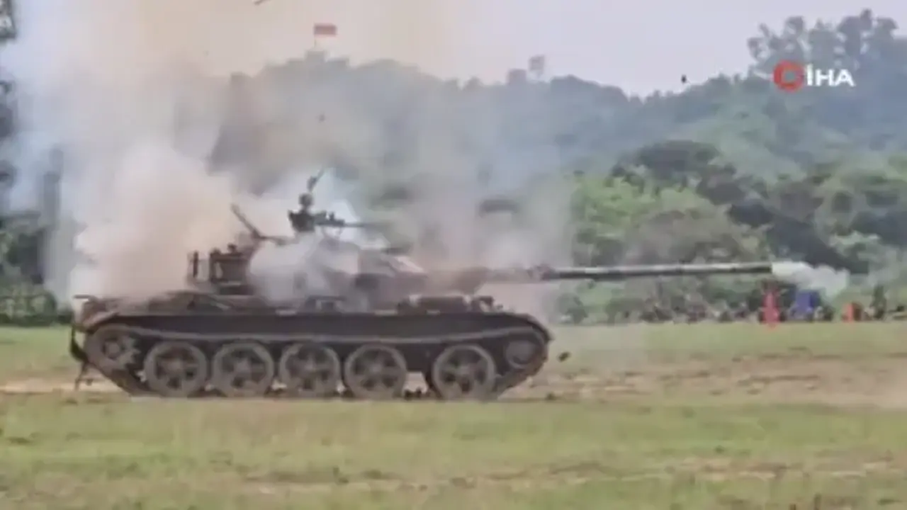 Askeri tatbikat sırasında tank patladı: 2 ölü