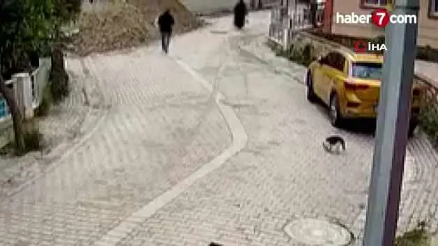Avcılar'da korkunç kaza: Yaşlı kadın 4 metrelik rögara düştü