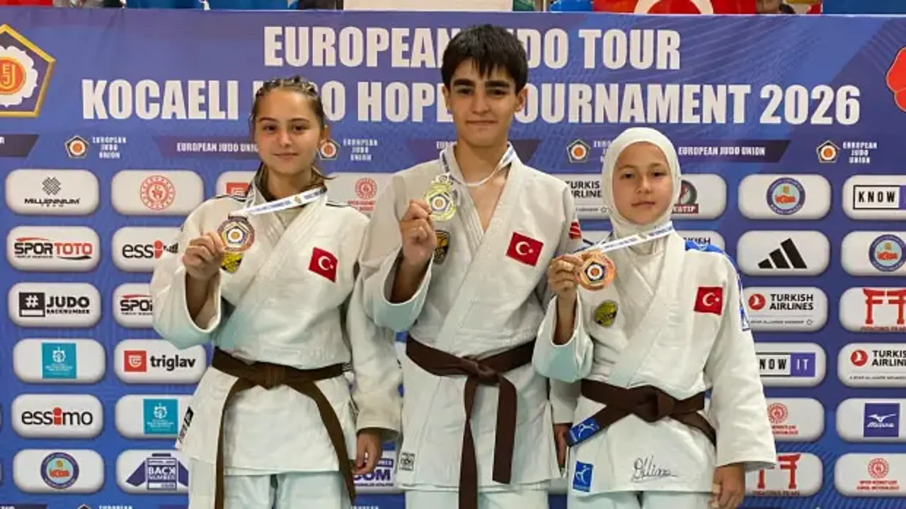 Avrupa Kupası'nda Konya rüzgarı! Miniklerden 3 madalya birden