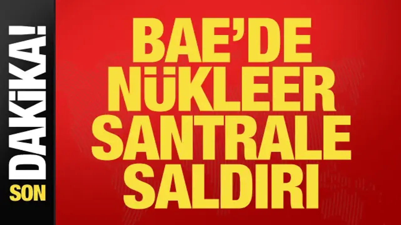 BAE'de enerji santraline saldırı! Alevler yükseliyor