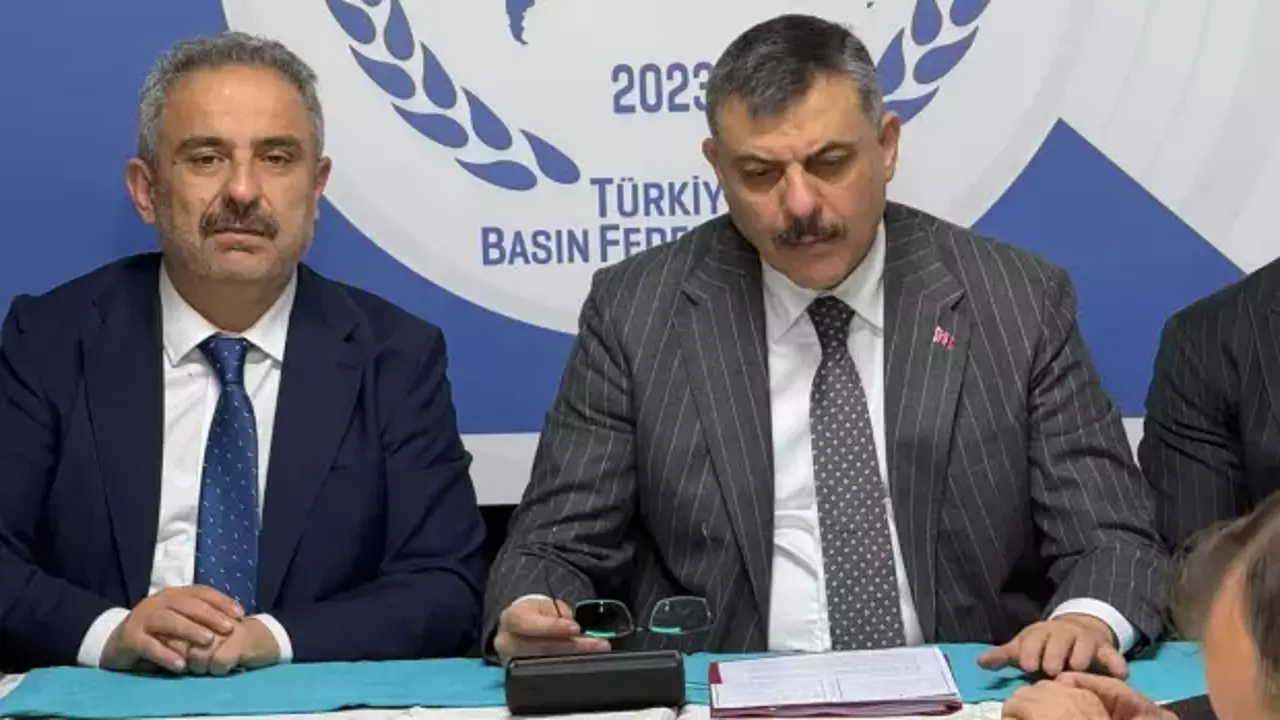 Bakan Çiftçi'den Türkiye Basın Federasyonu'na ziyaret