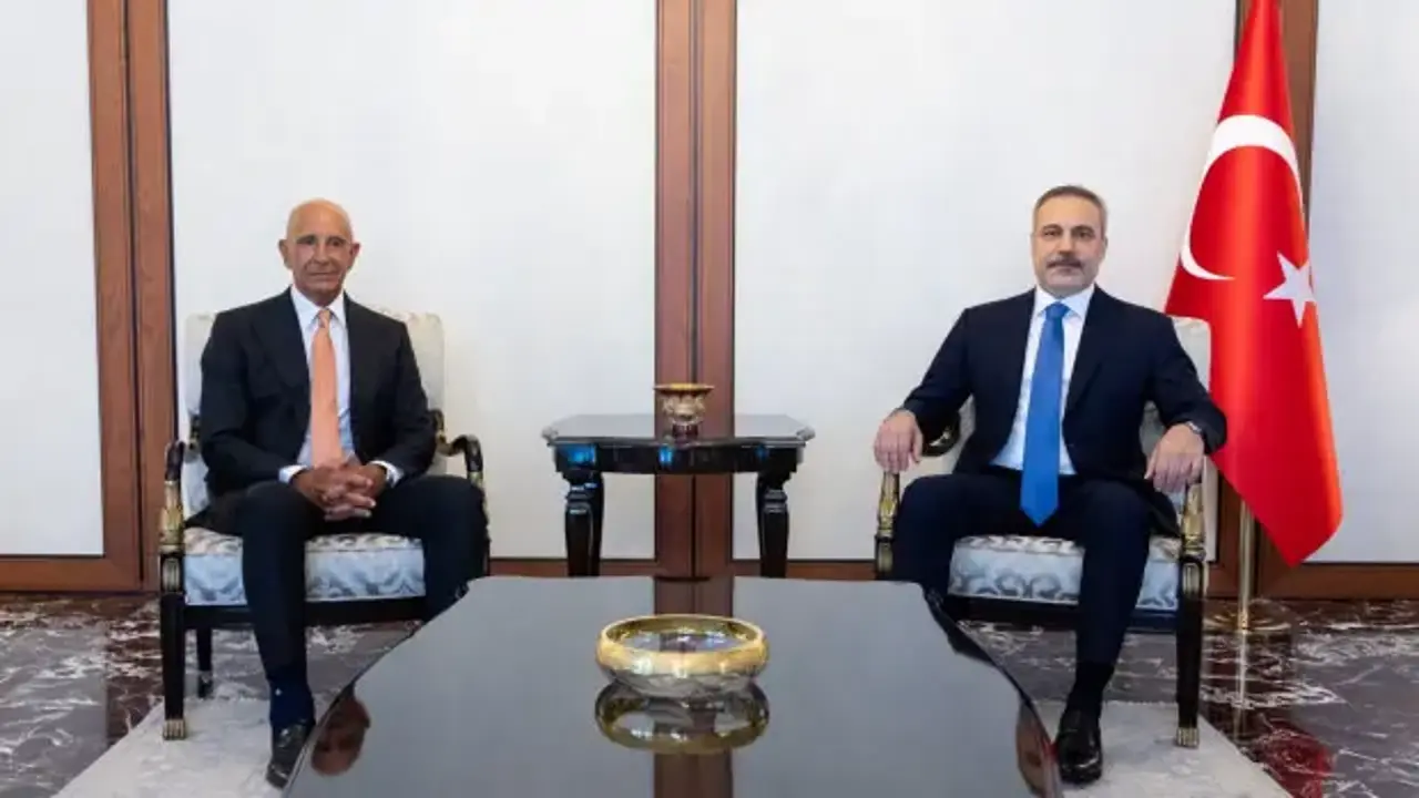 Bakan Fidan, ABD Büyükelçisi Barrack'ı kabul etti