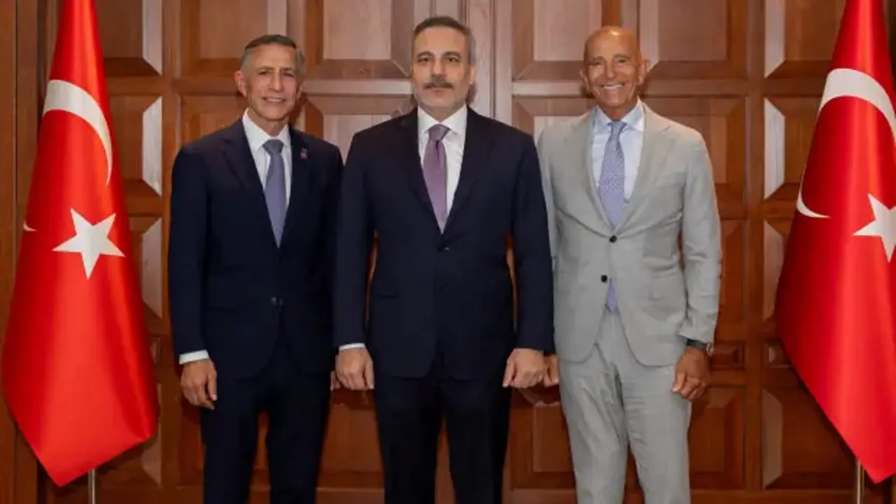 Bakan Fidan, ABD'nin Ankara Büyükelçisi Barrack'ı kabul etti