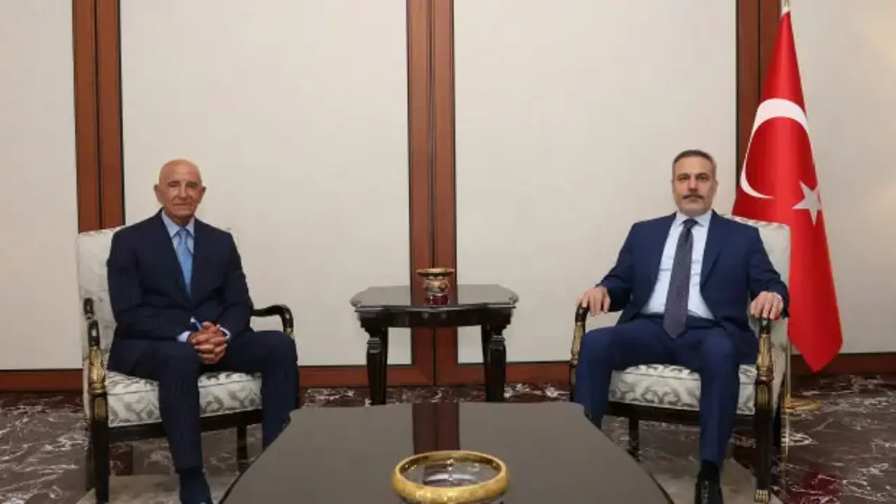 Bakan Fidan, Tom Barrack'ı kabul etti!