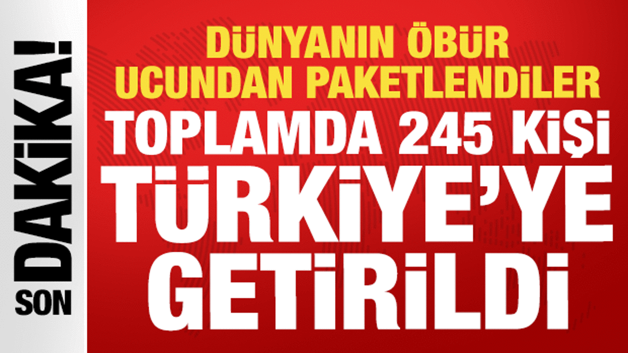 Bakan Gürlek: 2026'da 245 suçlu Türkiye'ye iade edildi