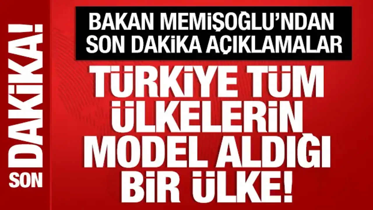 Bakan Memişoğlu'ndan Kanal 7 canlı yayınında önemli açıklamalar