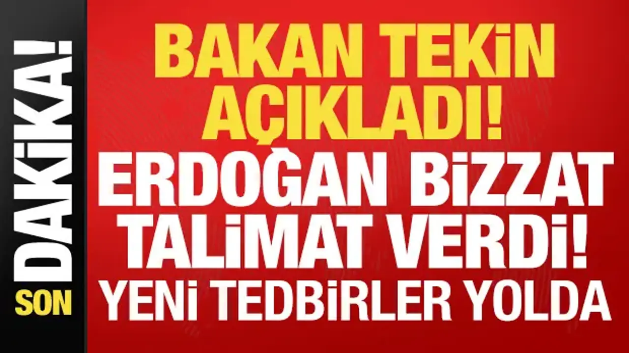 Bakan Tekin açıkladı: Okullarda yeni güvenlik tedbirleri yolda! Erdoğan talimat verdi