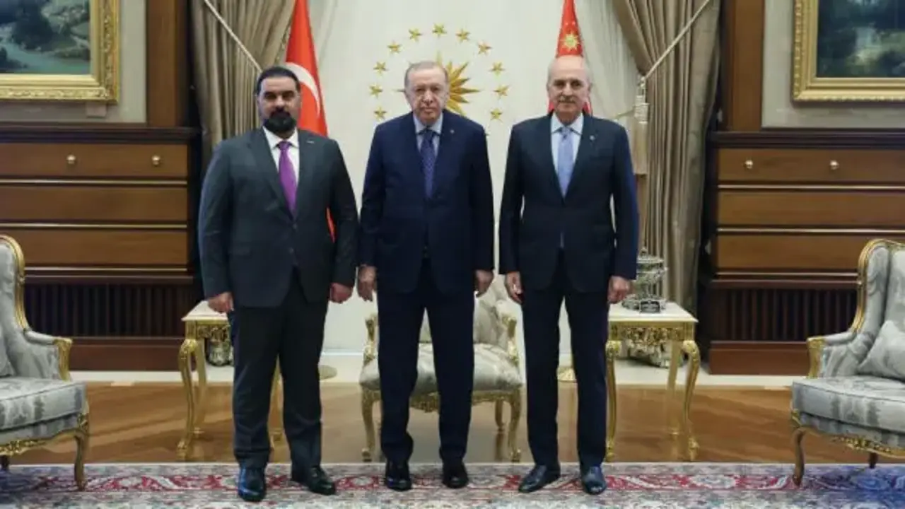Başkan Erdoğan, Irak Temsilciler Meclisi Başkanı Halbusi'yi kabul etti