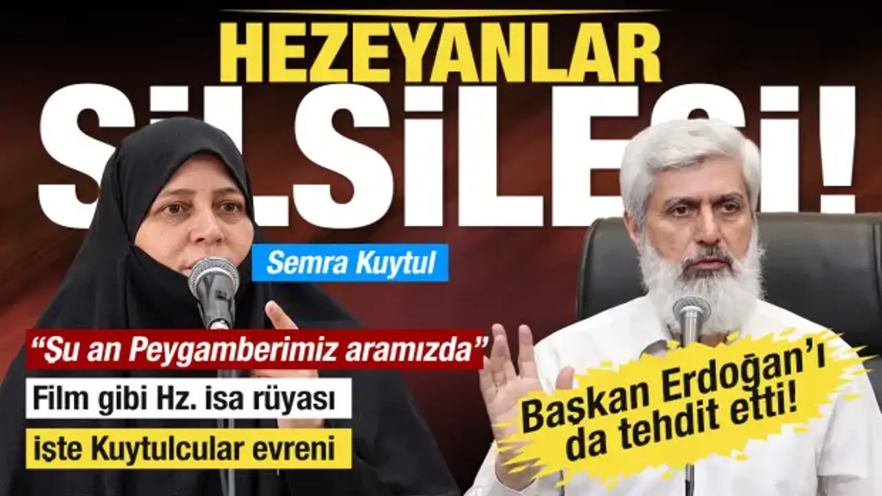 Başkan Erdoğan'ı da tehdit etti! Alparslan Kuytul'un hezeyanları ve Hz. İsa rüyası...
