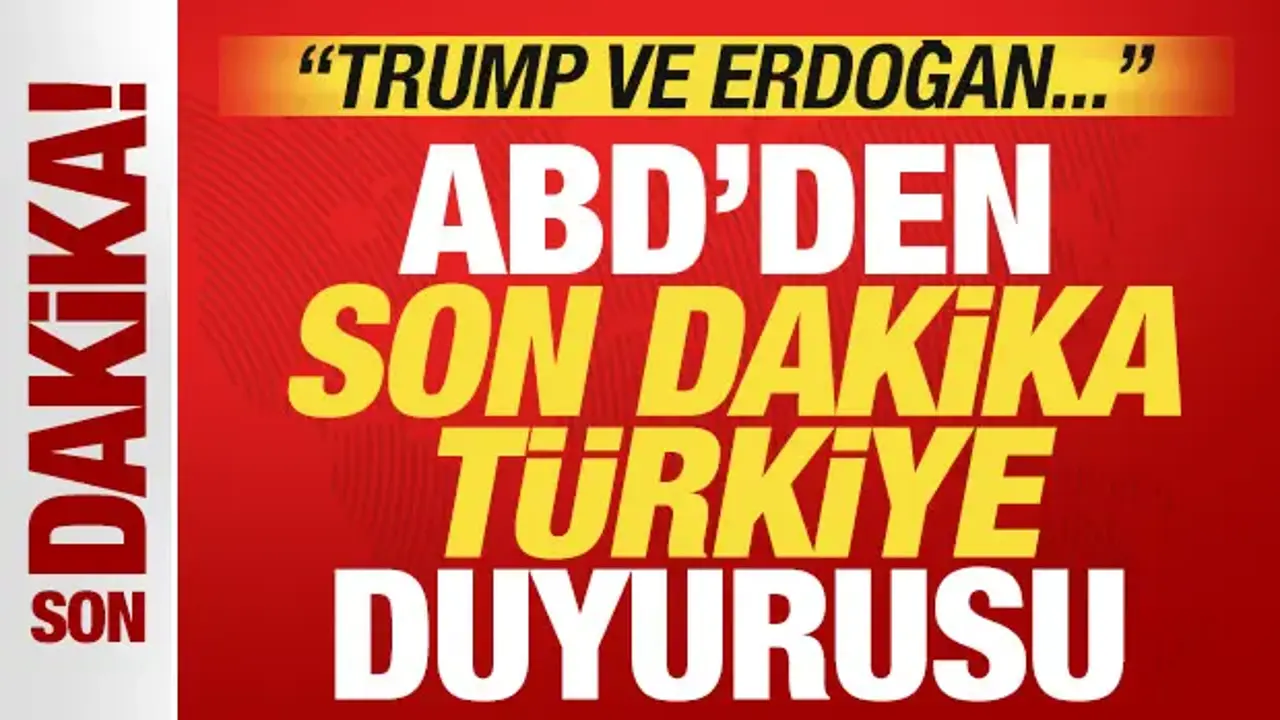 Beyaz Saray'dan son dakika Türkiye duyurusu: Erdoğan ve Trump baş başa görüşecek!