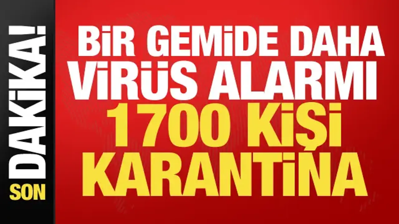 Bordeaux’daki gemide norovirüs alarmı: 1700'den fazla kişi karantinaya alındı