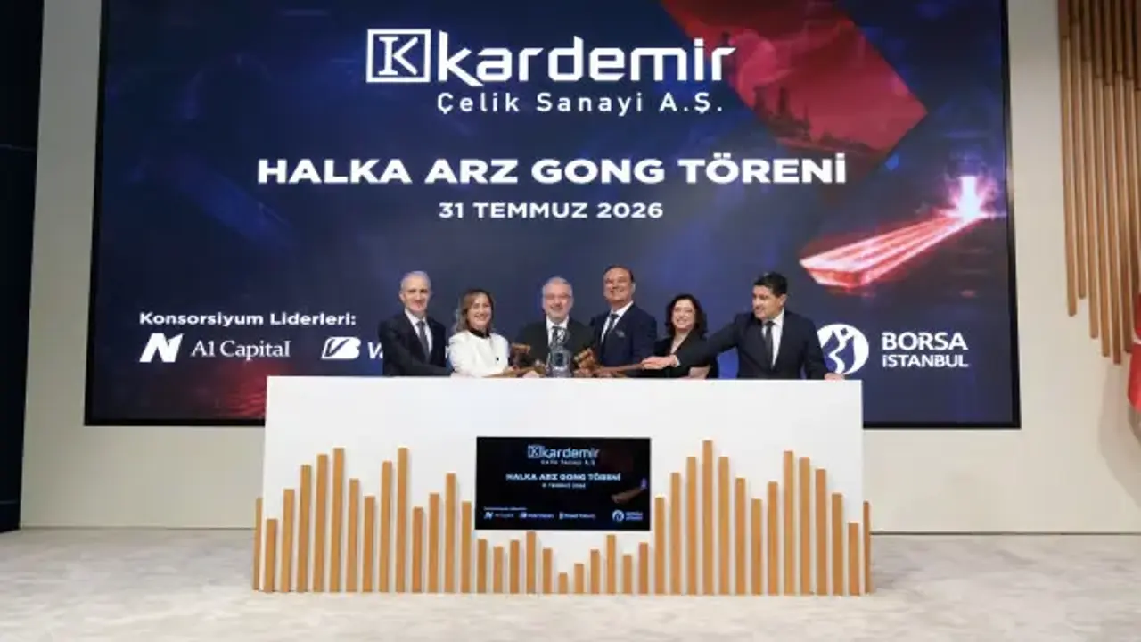 Borsa İstanbul’da gong Kardemir Çelik için çaldı!