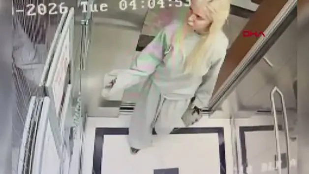 Çağla Öz'ün gözaltına alınmadan önce kaçmaya çalıştığı anlar ortaya çıktı