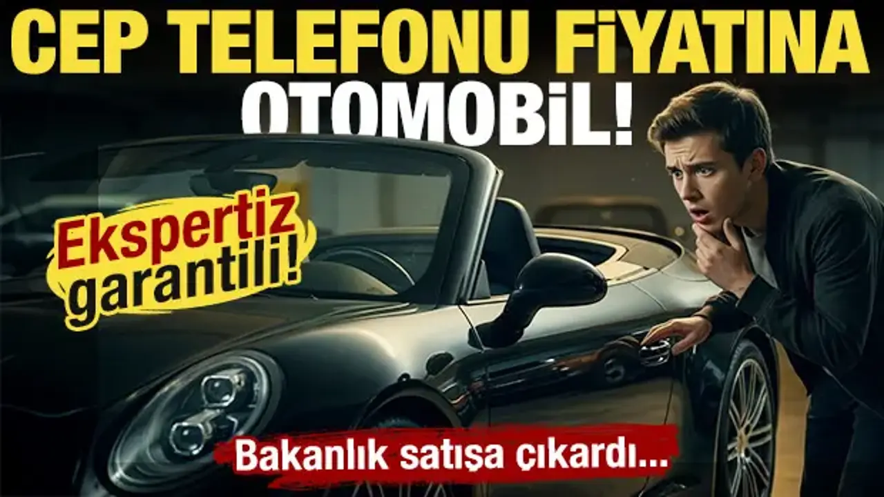Cep telefonu fiyatına satılıyor! Bakanlık, ekspertiz garantili araçları satışa çıkardı...