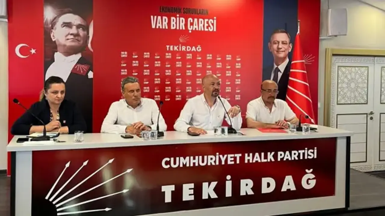 CHP Tekirdağ'da mutlak butlan krizi: Çerkezköy Belediye Başkanına ihraç talebi