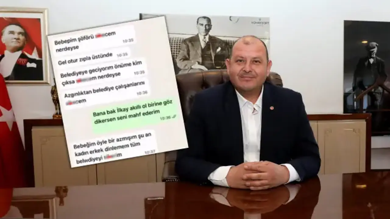 CHP uçkura battı! İlkay Çiçek'in yasak aşkına iğrenç mesajları ifşa oldu: Tüm belediyeyi..