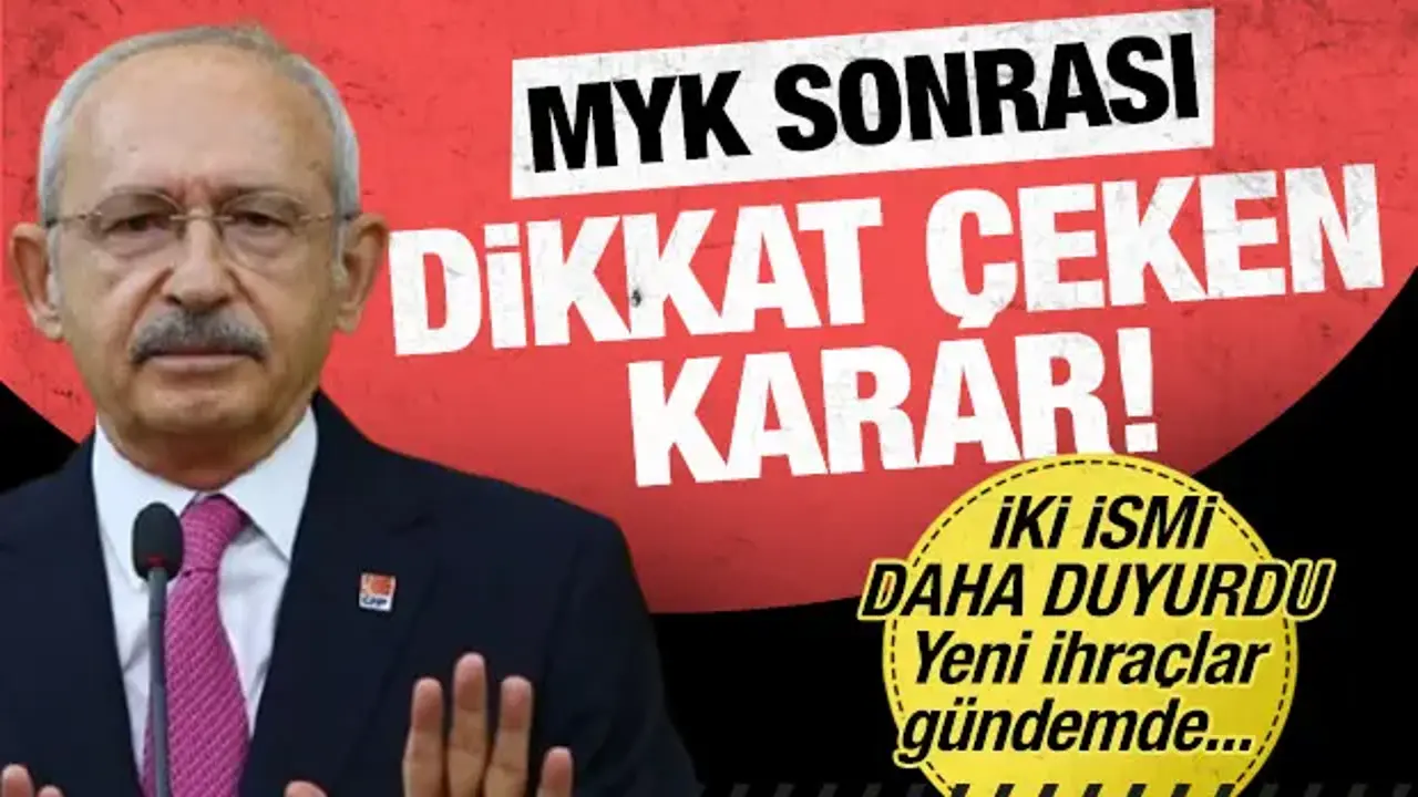CHP'de 2 il başkanı daha görevden alındı!