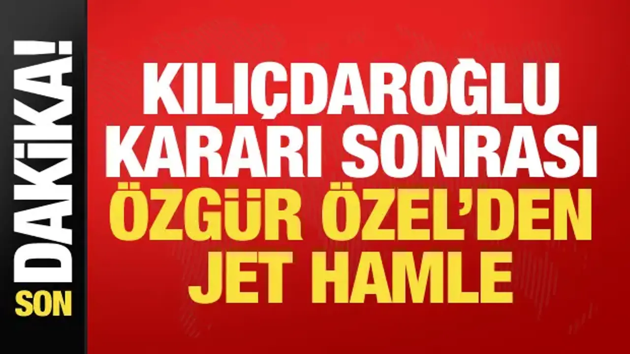 CHP'de hareketlilik! Olağanüstü toplantı kararı