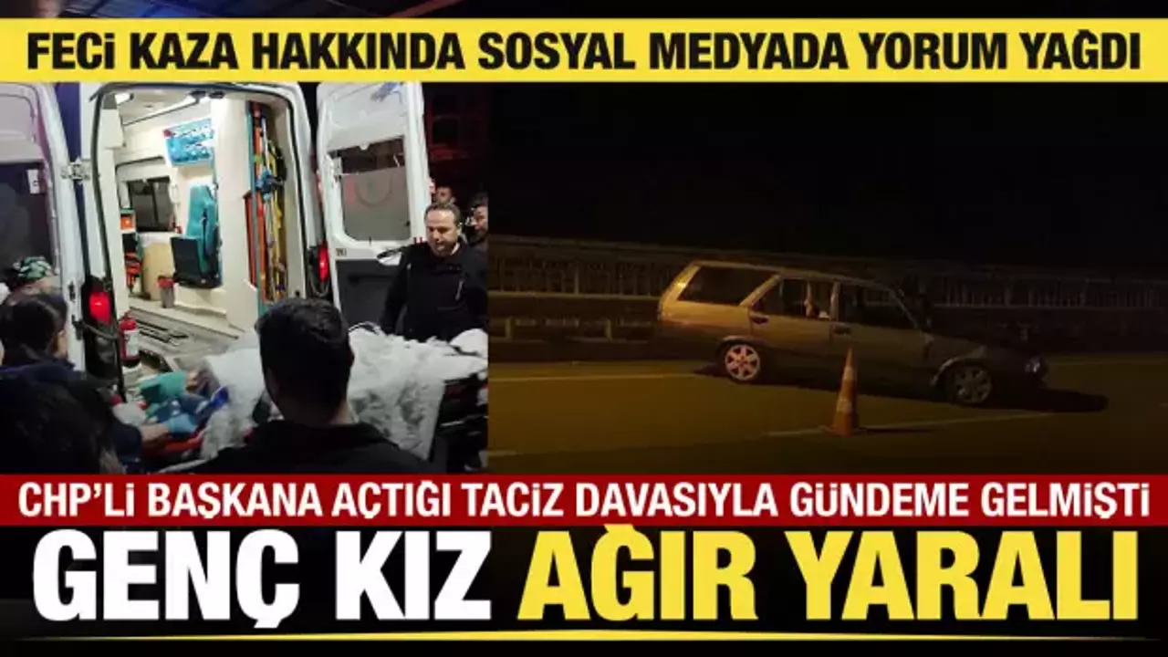 CHP'li Başkan Hasbi Dede'ye açtığı taciz davasıyla gündeme gelmişti: Genç kız ağır yaralı