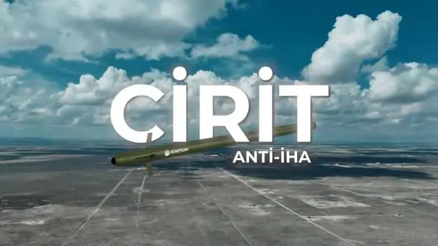 CİRİT Anti-İHA füzesi hava hedefini tam isabetle vurdu