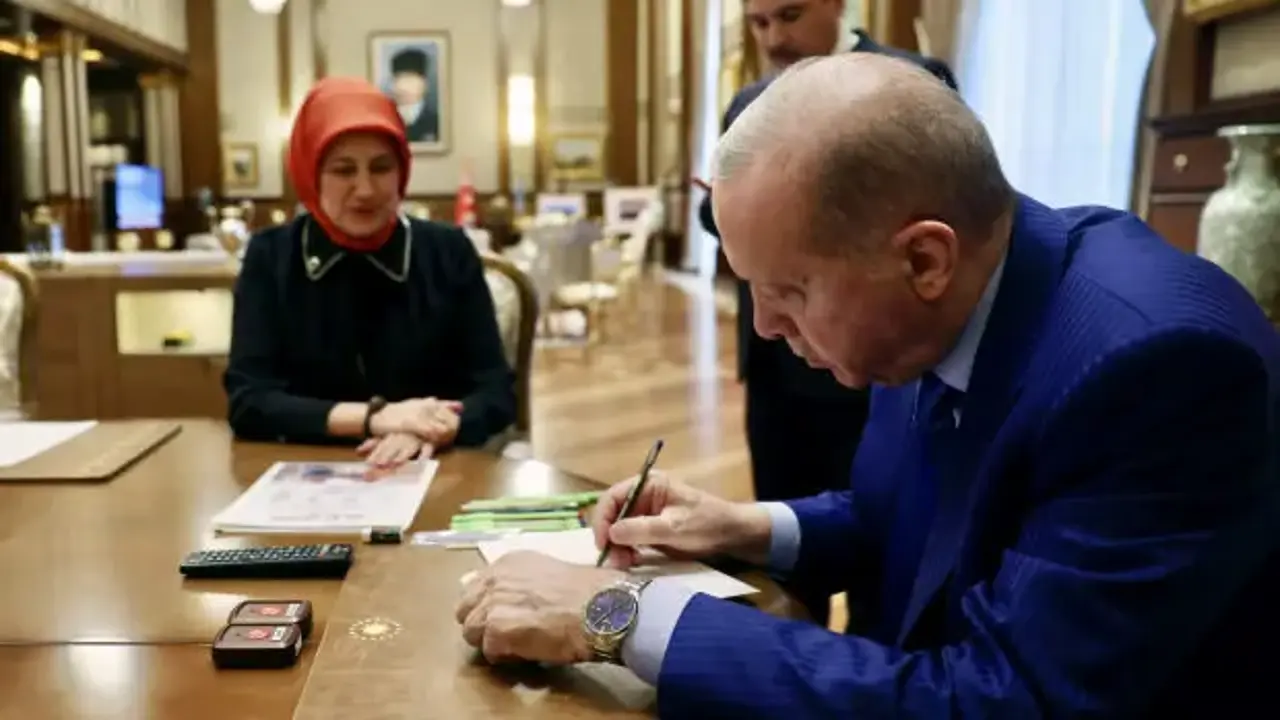 Cumhurbaşkanı Erdoğan, kurban vekaletini Türk Kızılay'a verdi