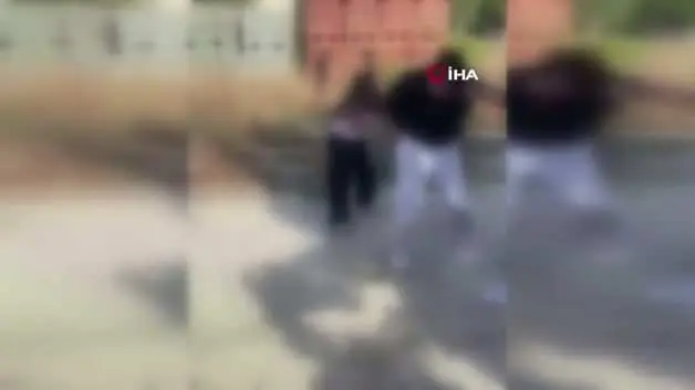 Denizli'de şoke eden görüntüler: Isladılar, darp ettiler, saçından tutup sürüklediler