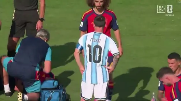 Dev finalde Messi'nin aciziyeti kameralara yansıdı! Arjantinliler bile tepki gösterdi