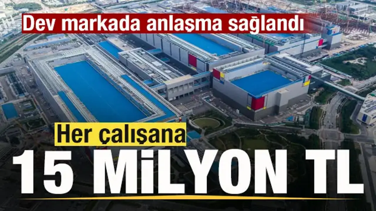 Dev markada anlaşma sağlandı! Her çalışana 340 bin dolar ikramiye