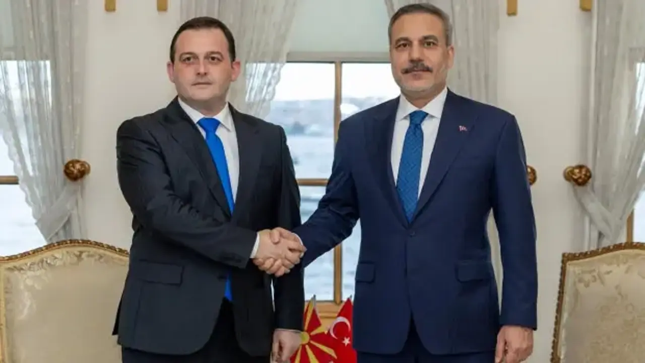 Dışişleri Bakanı Fidan Kuzey Makedonya Devlet Bakanı Zeynula’yı kabul etti