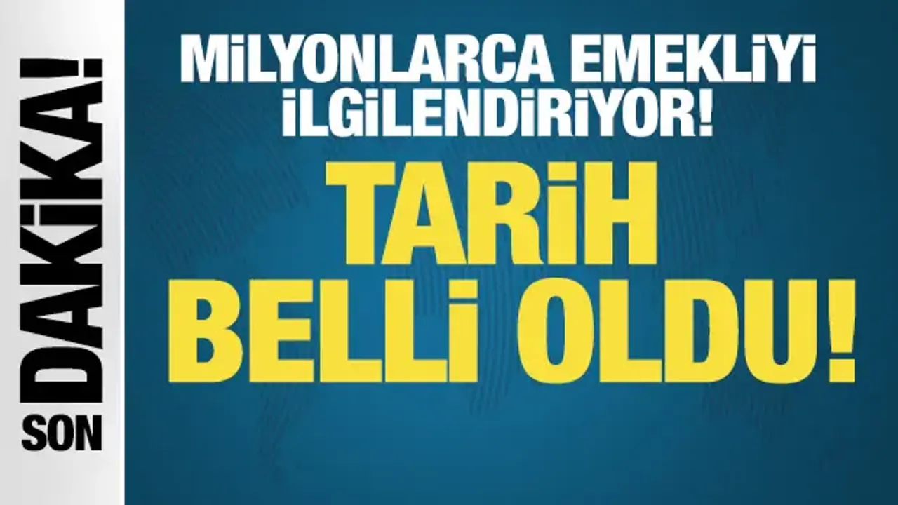 Emeklilere bayram ikramiyesi için tarih verildi