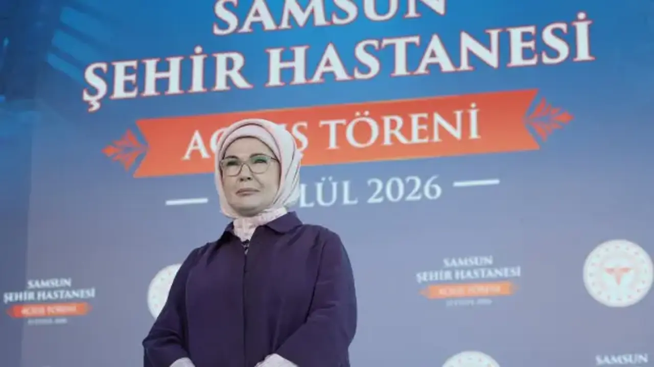 Emine Erdoğan'dan Samsun Şehir Hastanesi Açılış Töreni'ne ilişkin paylaşım