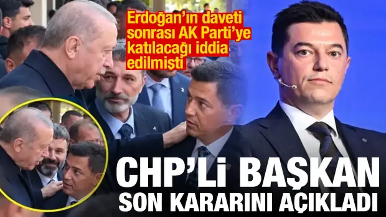 Erdoğan, AK Parti'ye davet etmişti: CHP'li isim hangi partiye katılacağını açıkladı