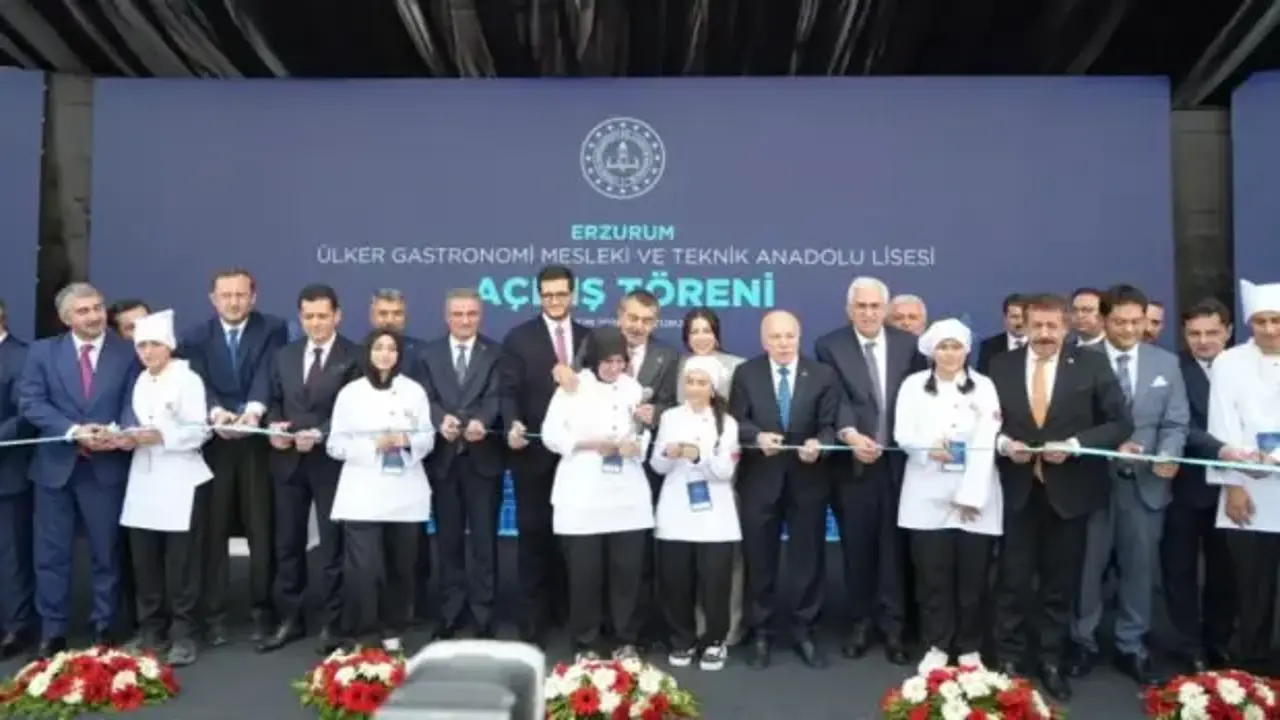 Erzurum’da Türkiye Gastronomi Liseleri Projesi’nin ilk adımı atıldı