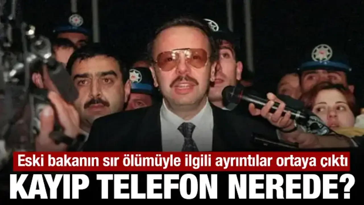 Eski bakan Denizolgun'un şüpheli ölümünde iddianame detayları ortaya çıktı